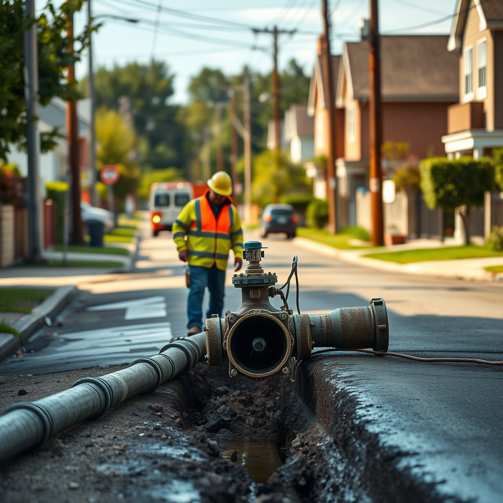 Residents lose water and schools close due to 'burst main'